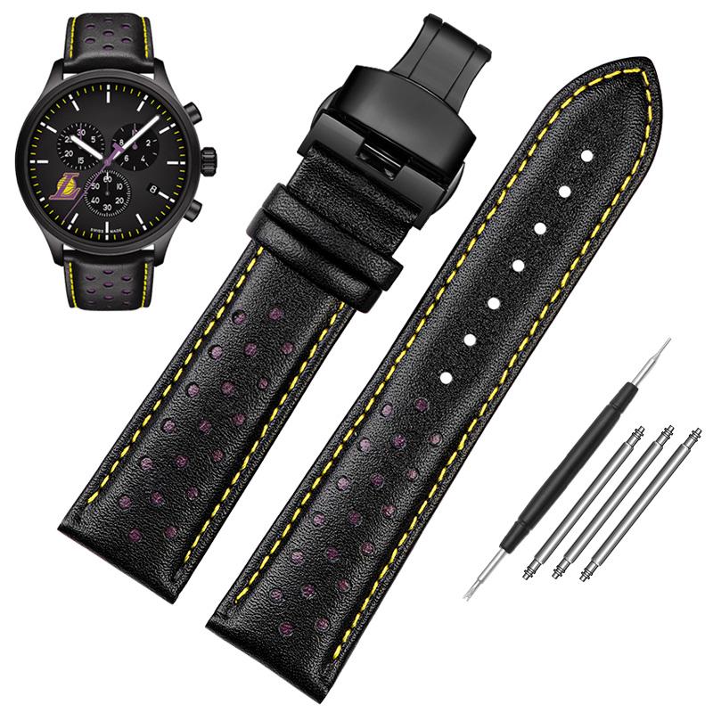 Класичний для Tissot Speed series Ко-бренд NBA T116.617 Браслет із натуральної шкіри Верхній шар натуральної шкіри Ремінець для годинника 22 мм ремінець для Tag Heuer 22mm
Класичний для Tissot Speed series Ко-бренд NBA T116.617 Браслет із натуральної шкіри Верхній шар натуральної шкіри Ремінець для годинника 22 мм ремінець для Tag Heuer 22mm