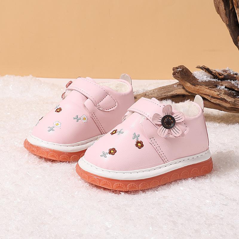 Baby Toddler Shoes Cute Baby Girl Princess Cotton Shoes Soft-soled Flowers 0-1 One 2 Years Old Velvet Called Shoes 20 рожевий
Baby Toddler Shoes Cute Baby Girl Princess Cotton Shoes Soft-soled Flowers 0-1 One 2 Years Old Velvet Called Shoes 20 рожевий