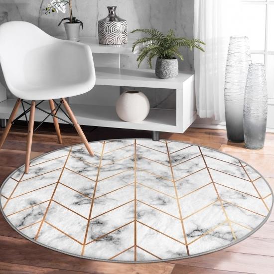 Мраморный пол Deymend с геометрическим узором, современный серый кухонный круглый ковер с моющимся нескользящим основанием 
Мраморный пол Deymend с геометрическим узором, современный серый кухонный круглый ковер с моющимся нескользящим основанием