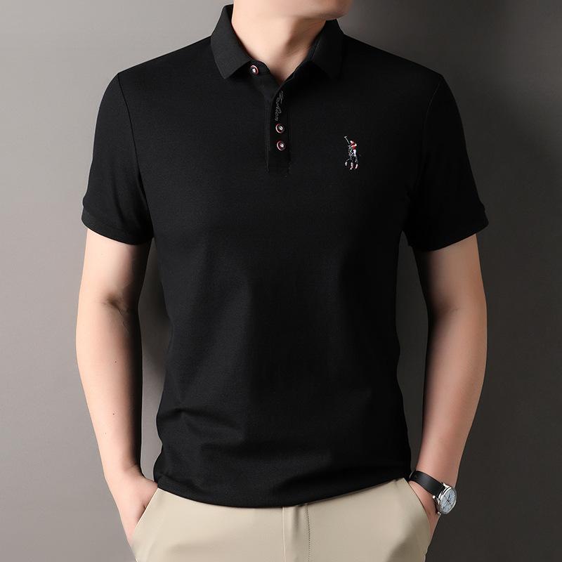 Мужская футболка-поло с коротким рукавом, легкая и зрелая, повседневная, с вышивкой, однотонная, с отложным воротником, вышитая, для ношения под низ 4XL
Мужская футболка-поло с коротким рукавом, легкая и зрелая, повседневная, с вышивкой, однотонная, с отложным воротником, вышитая, для ношения под низ 4XL