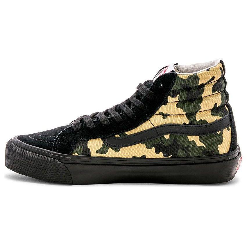Кроссовки унисекс Vans Sk8-Hi LX Camo Зеленый Черный VN0003T0U9P 
Кроссовки унисекс Vans Sk8-Hi LX Camo Зеленый Черный VN0003T0U9P