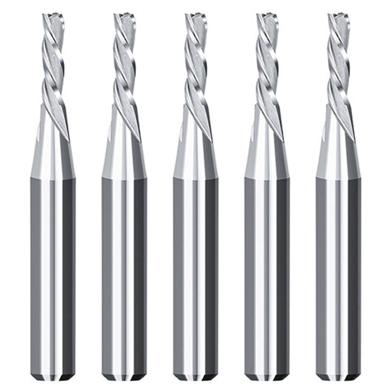 ABGR-1/8 Cutting Diamter Spiral Upcut Router Bit With 1/4 Carbide CNC Wood Router Bits Set For Plunge Slot Cutter Silver 5PCS
ABGR-1/8 Cutting Diamter Spiral Upcut Router Bit With 1/4 Carbide CNC Wood Router Bits Set For Plunge Slot Cutter Silver 5PCS