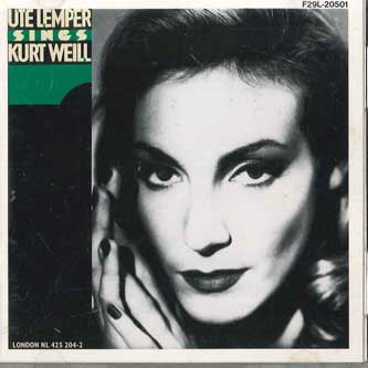 CD UTE LEMPER - Ute Lemper Sings Kurt Weill F29L20501 LONDON 1988 Japan Pop Used
CD UTE LEMPER - Ute Lemper Sings Kurt Weill F29L20501 LONDON 1988 Japan Pop Used