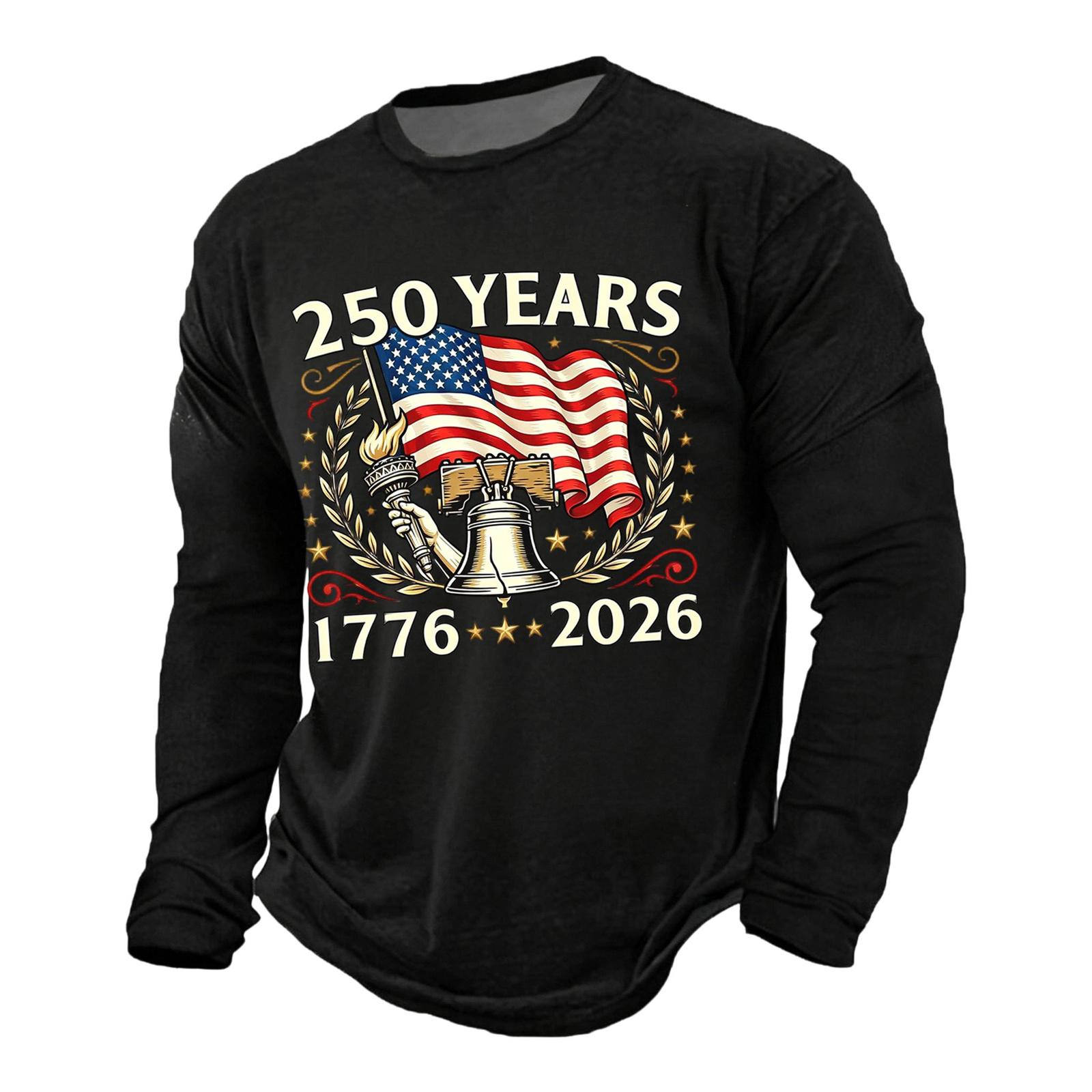 Men s Casual Long Sleeve Shirt Printed Liberty Bell and Flag Design Commemorating 250 Years 1776 to 2026 Lightweight Comfortable Fit L чёрный
Men s Casual Long Sleeve Shirt Printed Liberty Bell and Flag Design Commemorating 250 Years 1776 to 2026 Lightweight Comfortable Fit L чёрный