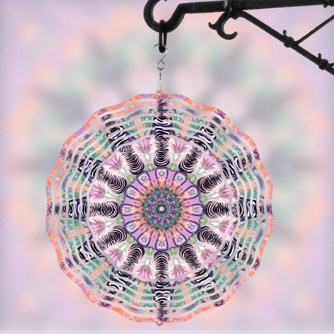 360 Degree Rotating 10 Inch Hanging Wind Chime for Outside Intricate Metal Design in Vibrant Colors Perfect for Garden Lawn and Seasonal Decor 01A
360 Degree Rotating 10 Inch Hanging Wind Chime for Outside Intricate Metal Design in Vibrant Colors Perfect for Garden Lawn and Seasonal Decor 01A