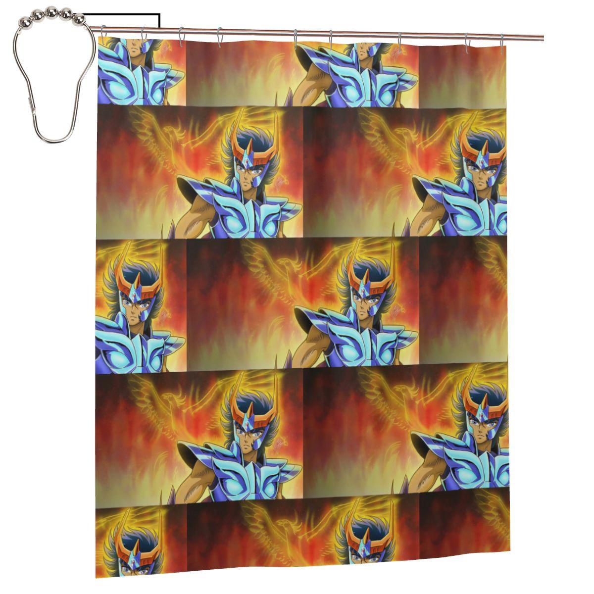 Saint Seiya Knights Of The Zodiac Ikki Phoenix Shower Curtain Bathroom Polyester Waterproof Bath Curtains With Hooks W60H190(CM)-1 Pcs
Saint Seiya Knights Of The Zodiac Ikki Phoenix Shower Curtain Bathroom Polyester Waterproof Bath Curtains With Hooks W60H190(CM)-1 Pcs
