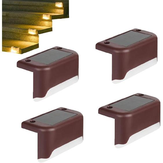 Slimdescent Solar Step Lights, Slimdescent Solar Lights, Slimdescent Deck Lights, Solar Step Lights Водонепроницаемые светодиодные солнечные светильники для наружных лестниц, 4 Brown
Slimdescent Solar Step Lights, Slimdescent Solar Lights, Slimdescent Deck Lights, Solar Step Lights Водонепроницаемые светодиодные солнечные светильники для наружных лестниц, 4 Brown