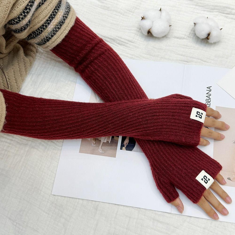 Solid Color Warmer Knitted Arm Sleeve Warm Knitted Gloves Cycling Gloves Winter Gloves Cycling розовый
Solid Color Warmer Knitted Arm Sleeve Warm Knitted Gloves Cycling Gloves Winter Gloves Cycling розовый