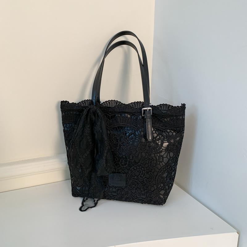Advanced French Large Capacity Bag for Women, New Fashionable Lace Woven Tote Bag, Niche Light Luxury Armpit Bag чёрный
Advanced French Large Capacity Bag for Women, New Fashionable Lace Woven Tote Bag, Niche Light Luxury Armpit Bag чёрный