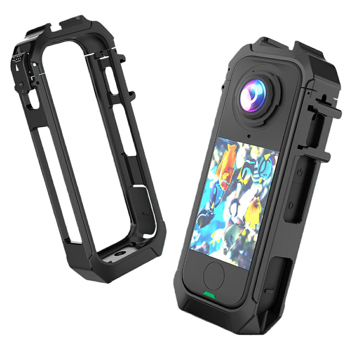 For Insta360 X4 Air Camera Cage Quick Release Magnetic Base Plastic Protective Frame
For Insta360 X4 Air Camera Cage Quick Release Magnetic Base Plastic Protective Frame