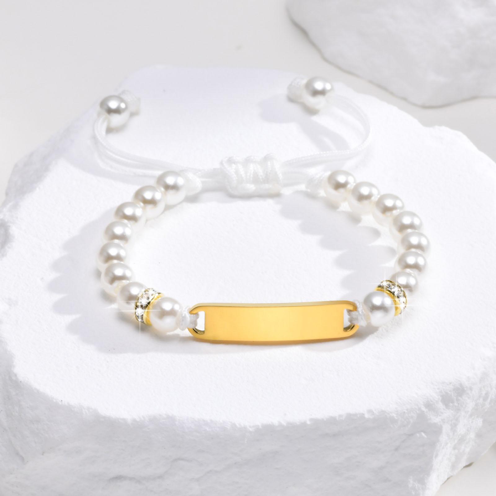 Vnox Free Engraved Baby Bracelets Birthday Gifts for Boys Girls, Anti Allergy Stainless Steel Custom Jewelry 14cm-20cm
Vnox Free Engraved Baby Bracelets Birthday Gifts for Boys Girls, Anti Allergy Stainless Steel Custom Jewelry 14cm-20cm