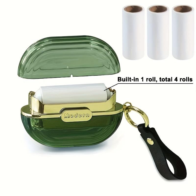 Mini Portable Curling Brush Reusable Suitable for Removing Pet Hair and Clothing Care Includes 3 Rolls of Paper for Easy Replacement At Any Time зелёный
Mini Portable Curling Brush Reusable Suitable for Removing Pet Hair and Clothing Care Includes 3 Rolls of Paper for Easy Replacement At Any Time зелёный