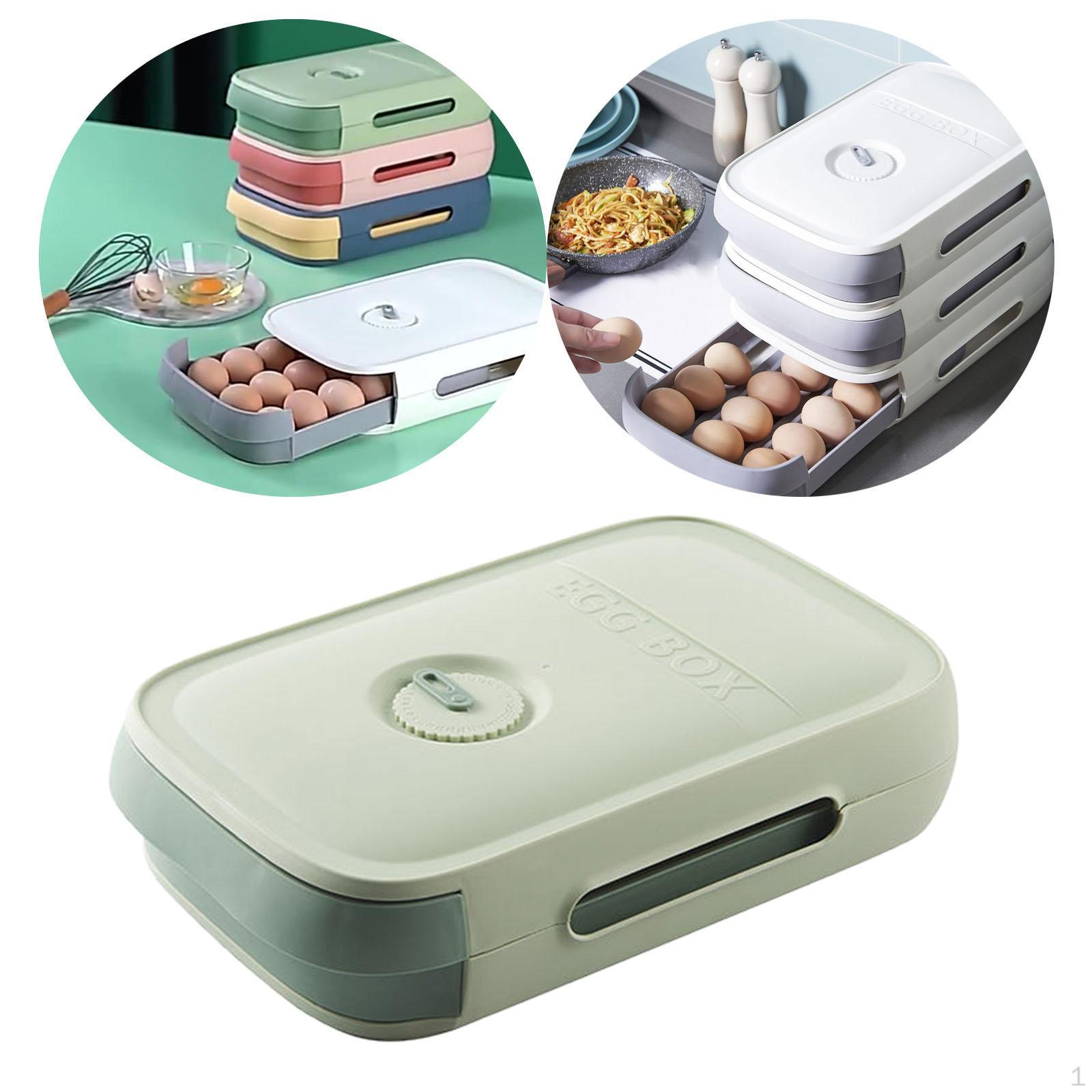 Drawer Box Fridge Holder Storage Container 1PC Egg Refrigerator Type Design for 02-Green
Drawer Box Fridge Holder Storage Container 1PC Egg Refrigerator Type Design for 02-Green