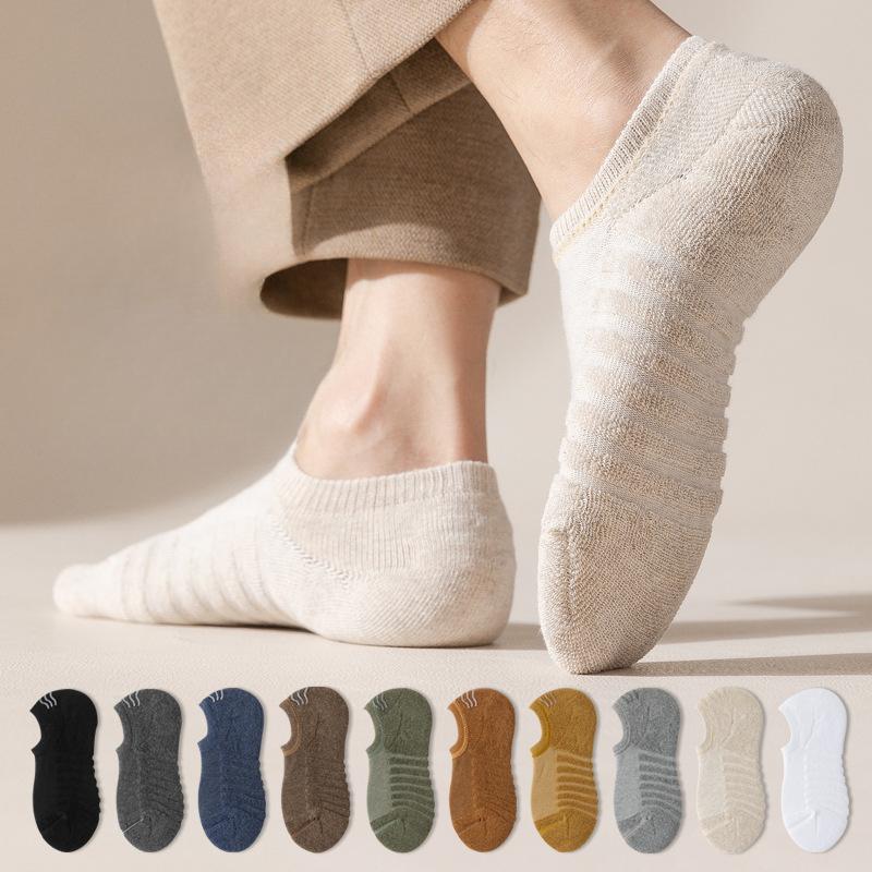 Men s Thickened Towel Bottom Pure Cotton Invisible Socks, Anti-odor, Sweat-absorbing, Shallow Mouth Boat Socks, No Heel Drop, Sports All Year Round 1 pair
Men s Thickened Towel Bottom Pure Cotton Invisible Socks, Anti-odor, Sweat-absorbing, Shallow Mouth Boat Socks, No Heel Drop, Sports All Year Round 1 pair