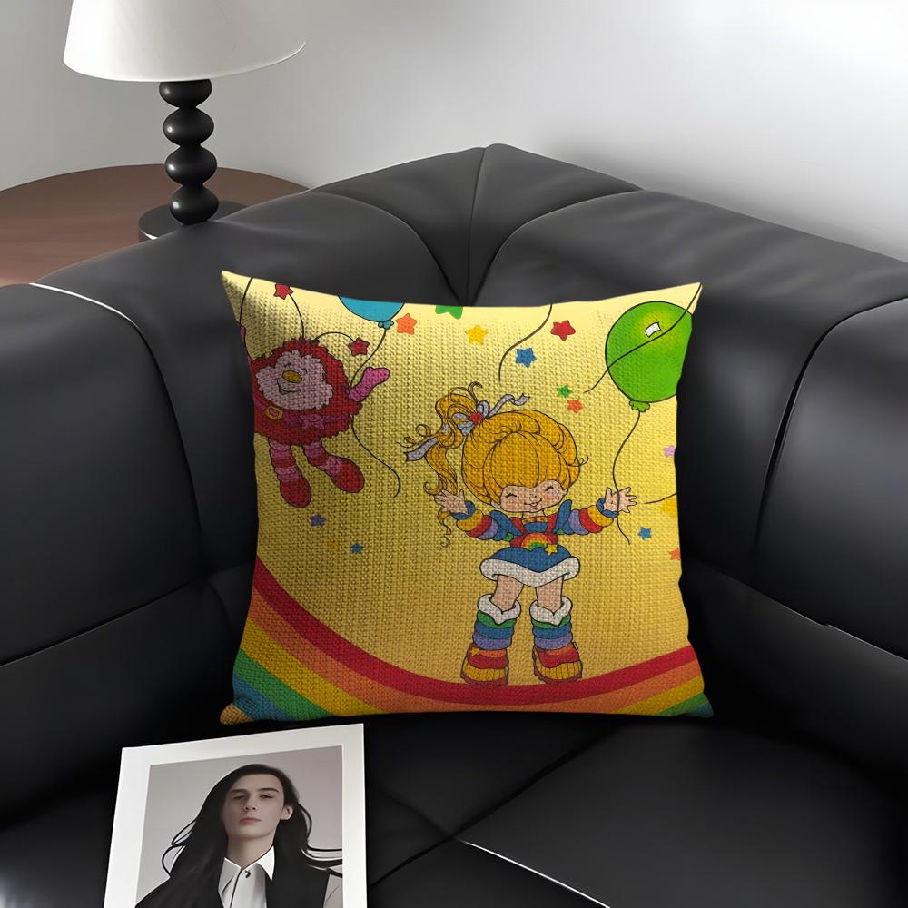 RRainbows Cute BriteE Cartoon Cushion Cover Natural Linen Organic Fabric DoubleSided Printing Sofa Home Decor Gift Pillow Case 30x30cm
RRainbows Cute BriteE Cartoon Cushion Cover Natural Linen Organic Fabric DoubleSided Printing Sofa Home Decor Gift Pillow Case 30x30cm