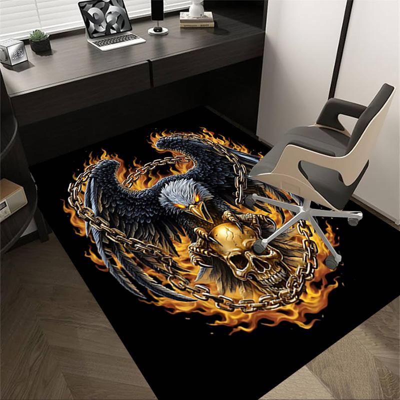 1PC Eagle Chain Non-Slip Floor Carpet Compatible for Office&Living Room&Bedroom&Dining room - Flat-Weave Machine-W262 60cm by 90cm
1PC Eagle Chain Non-Slip Floor Carpet Compatible for Office&Living Room&Bedroom&Dining room - Flat-Weave Machine-W262 60cm by 90cm