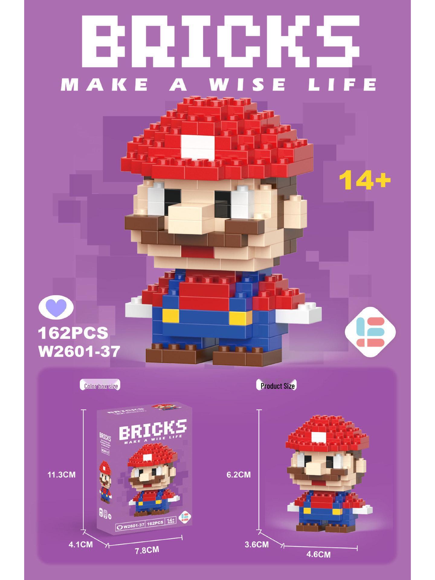 Сумісні з Lego Мікроблоки Мультяшні Фігурки - Дитячі Розвиваючі Настільні Іграшки
Сумісні з Lego Мікроблоки Мультяшні Фігурки - Дитячі Розвиваючі Настільні Іграшки