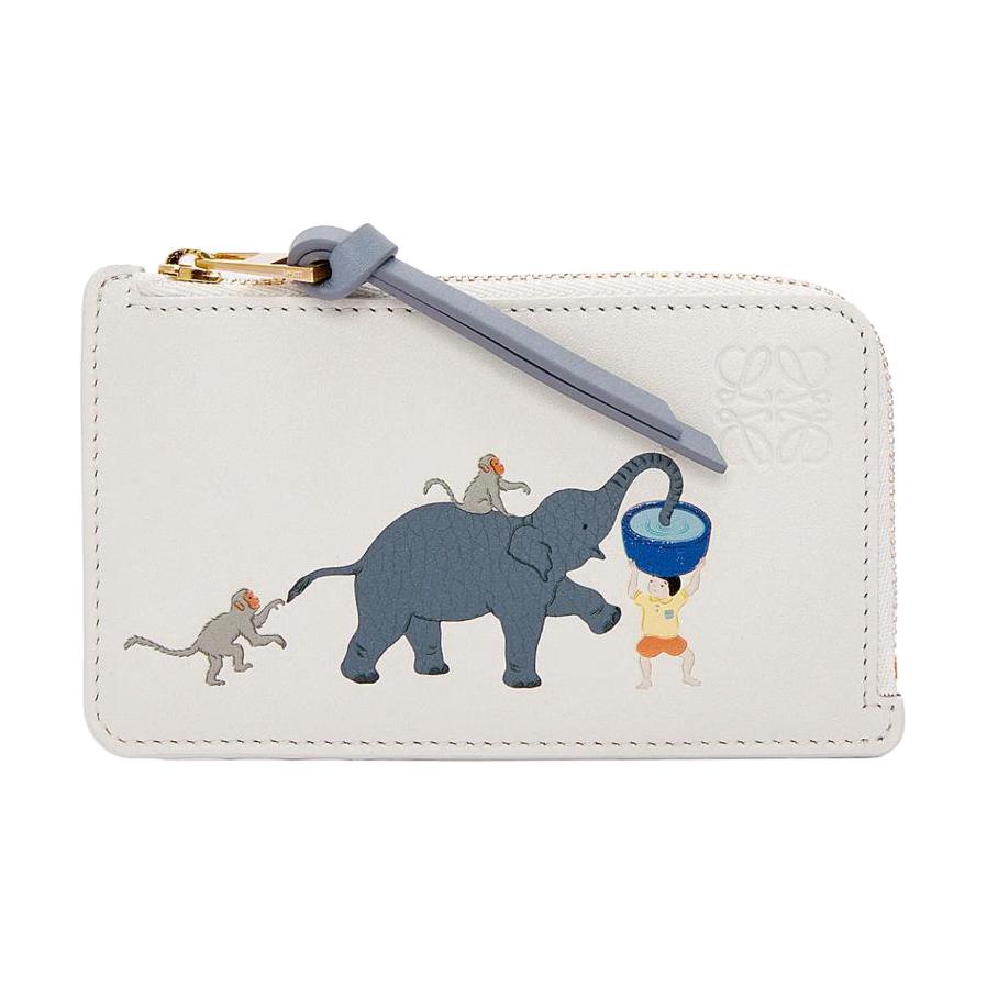 Loewe X Suna Fujita Elephant Pattern Zip Wallet Women Wallet White C643Z40X57-3754 Box(Basic Set+Box)
Loewe X Suna Fujita Elephant Pattern Zip Wallet Women Wallet White C643Z40X57-3754 Box(Basic Set+Box)