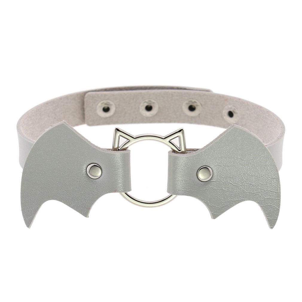 Punk Bat Vampire Leather Collar Necklace - Halloween & Christmas Trend срібний
Punk Bat Vampire Leather Collar Necklace - Halloween & Christmas Trend срібний