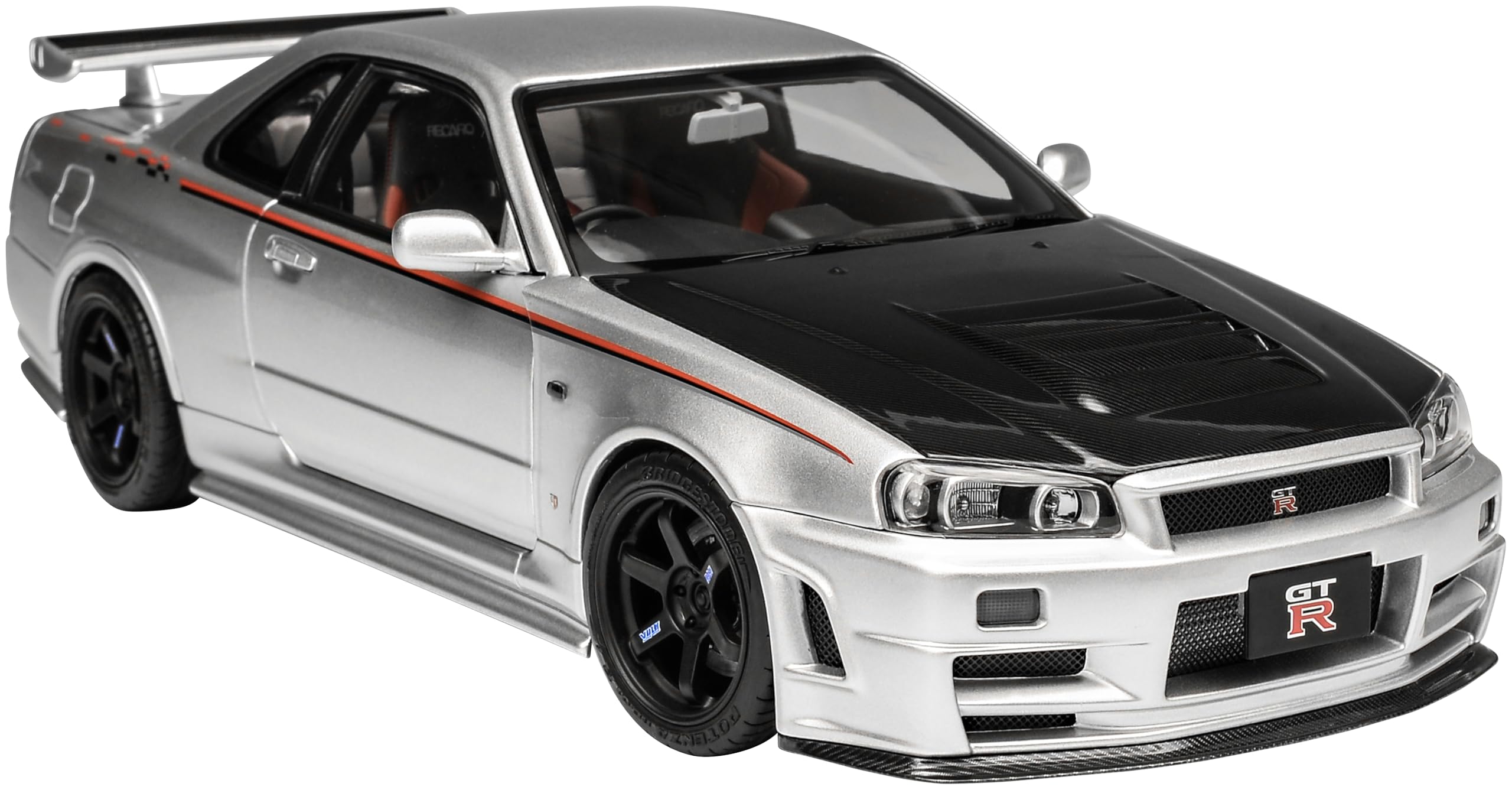 FREESTYLE MOTORHELIX Nissan Skyline NISMO CUSTOMIZED Версия с карбоновым капотом Серебристый Готовое изделие M83431 1/18 GT-R (Р35)
FREESTYLE MOTORHELIX Nissan Skyline NISMO CUSTOMIZED Версия с карбоновым капотом Серебристый Готовое изделие M83431 1/18 GT-R (Р35)