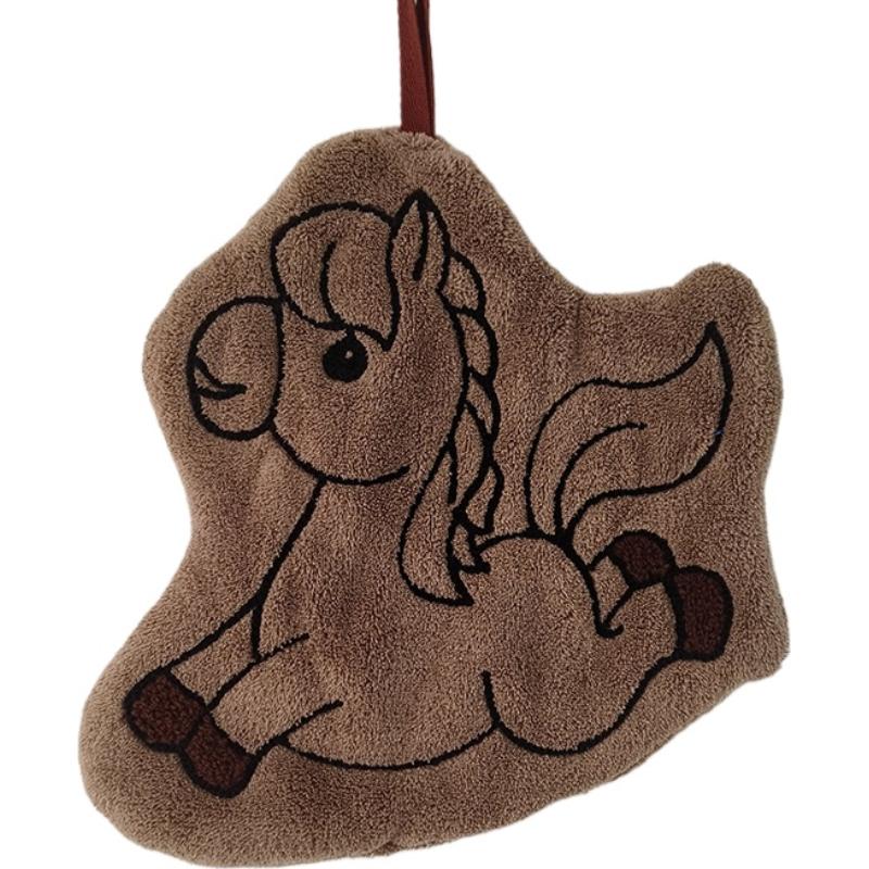 Super Absorbent Cute Cartoon Pony Coral Fleece Hand Towel Kitchen/Bathroom/Kids Room Hanging Thickened Quick Dry Towel
Super Absorbent Cute Cartoon Pony Coral Fleece Hand Towel Kitchen/Bathroom/Kids Room Hanging Thickened Quick Dry Towel