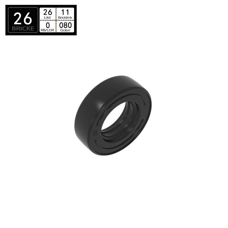 BRICKE 59895 14x4mm Building Block Tires - LEGO Compatible MOC DIY Accessories 98 pcs (50g) чорний
BRICKE 59895 14x4mm Building Block Tires - LEGO Compatible MOC DIY Accessories 98 pcs (50g) чорний