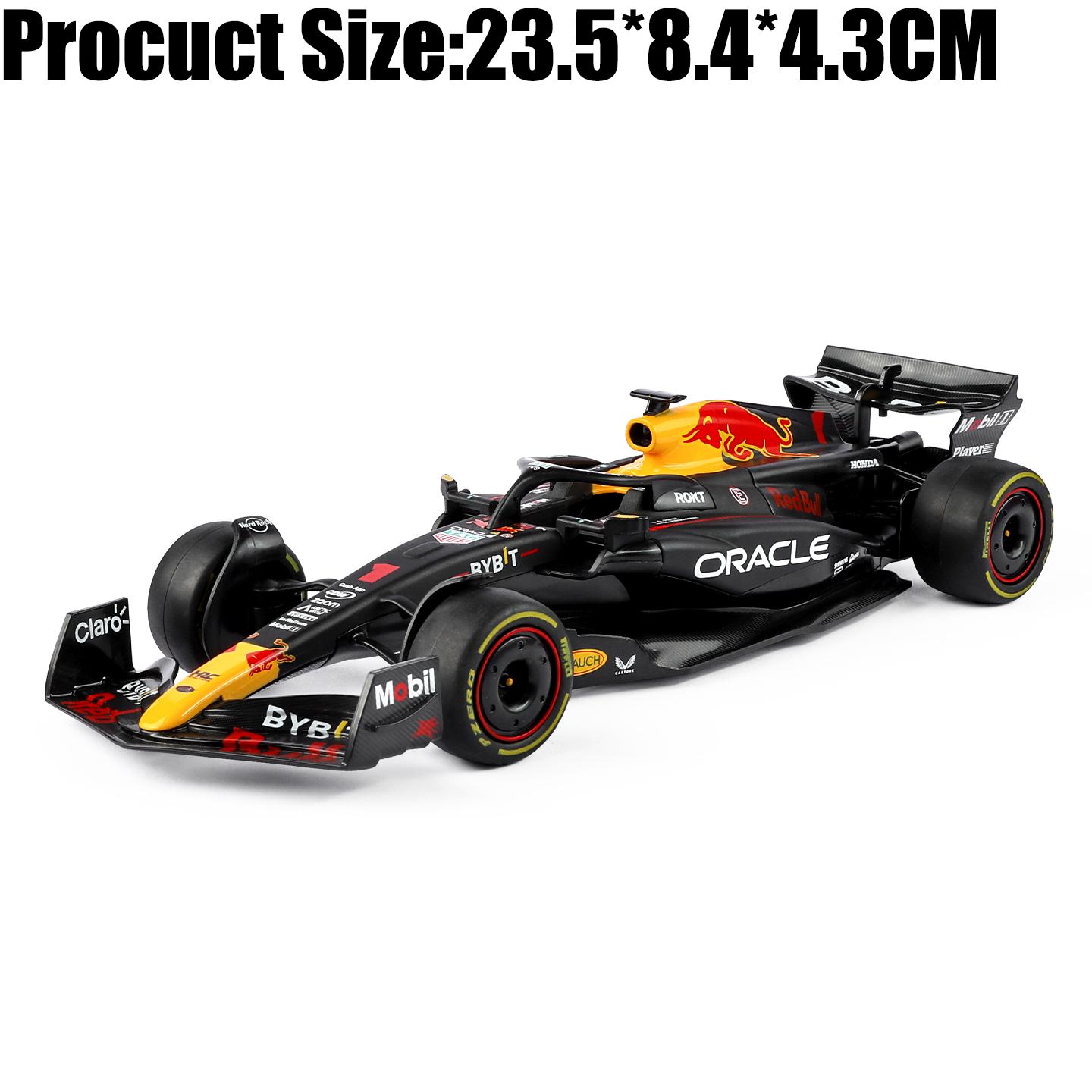 1:24 Red Bull Racing RB19 F1 Модель 2023 Макс Ферстаппен Литой Металлический Модель Автомобиля из Сплава Настольный Дисплей Коллекционный Орнамент Подарки чёрный
1:24 Red Bull Racing RB19 F1 Модель 2023 Макс Ферстаппен Литой Металлический Модель Автомобиля из Сплава Настольный Дисплей Коллекционный Орнамент Подарки чёрный