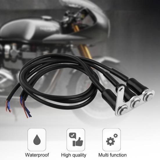 Motorcycle Switch Practical Use Stainless Waterproof Steel Innovative Easy 3 Buttons Handlebar Switch
Motorcycle Switch Practical Use Stainless Waterproof Steel Innovative Easy 3 Buttons Handlebar Switch