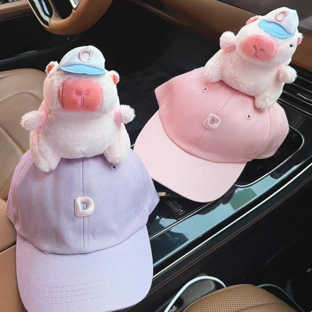 Breathable Capybara Baseball Cap Embroidered Letters Kids Sunscreen Hat Children Peaked Cap Girls чорний
Breathable Capybara Baseball Cap Embroidered Letters Kids Sunscreen Hat Children Peaked Cap Girls чорний