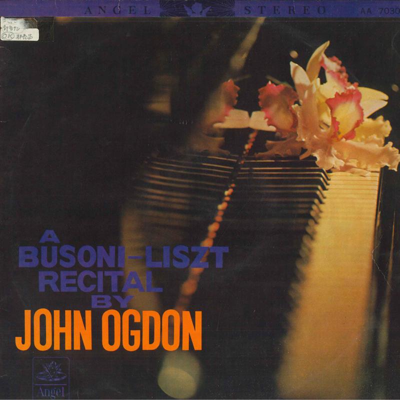 LP Record JOHN OGDON PIANIST - A Busoni-liszt Recital AA7030 ANGEL Japan Classical Used
LP Record JOHN OGDON PIANIST - A Busoni-liszt Recital AA7030 ANGEL Japan Classical Used