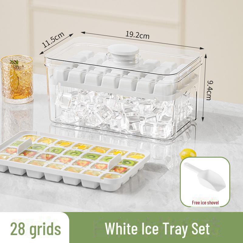 Двухслойная быстросъемная форма для кубиков льда с местом для хранения Bagged
Двухслойная быстросъемная форма для кубиков льда с местом для хранения Bagged