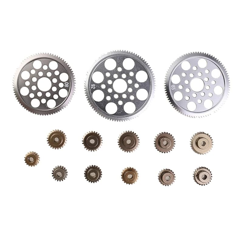 14Pcs 18T-92T car DIY is cherry blossom CS for S XIS D4 placed for replacement of 1/10 RC model of motor gear aluminum alloy cog pinion separate the
14Pcs 18T-92T car DIY is cherry blossom CS for S XIS D4 placed for replacement of 1/10 RC model of motor gear aluminum alloy cog pinion separate the