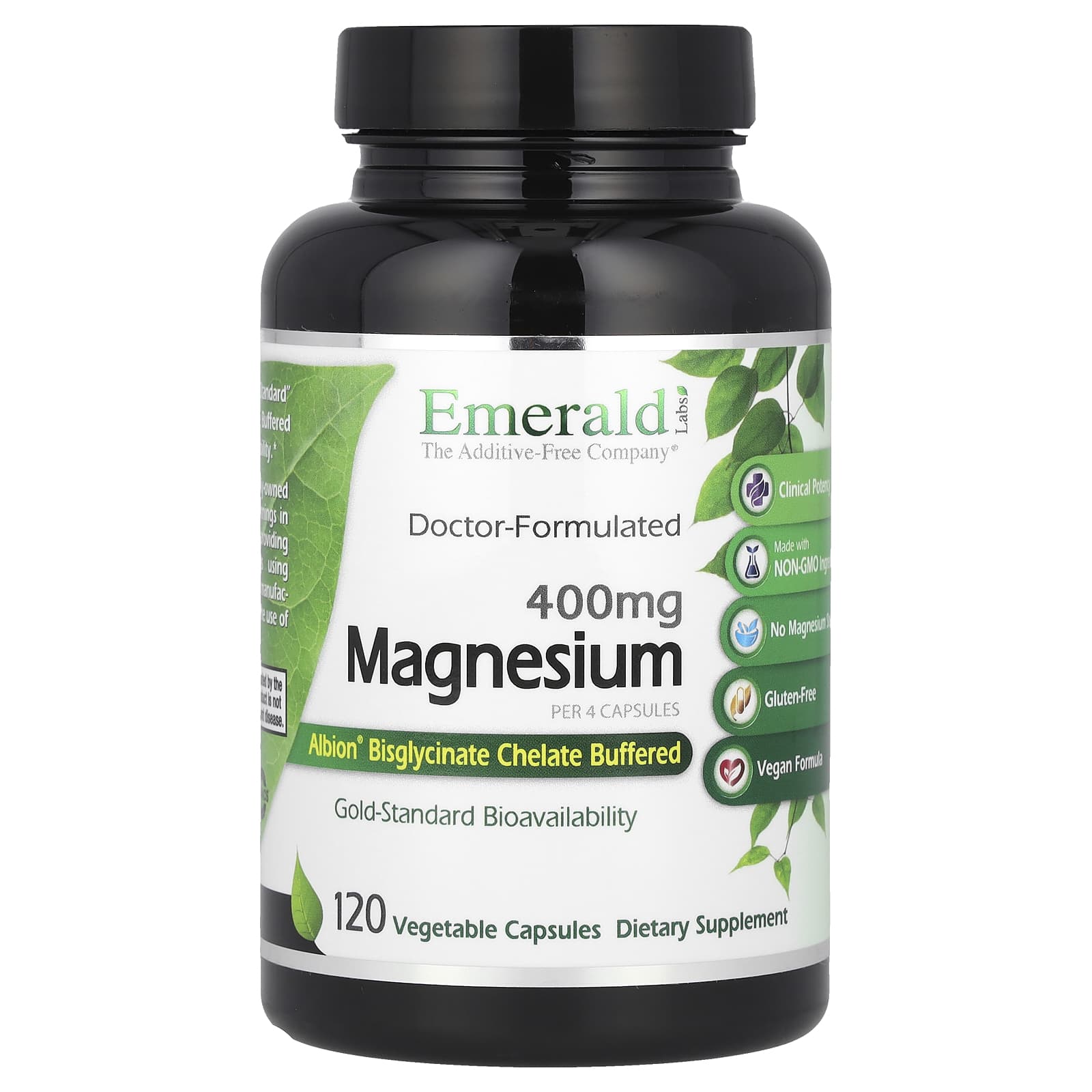Magnesium, Veggie Capsules 120 (100Mg per capsule)
Magnesium, Veggie Capsules 120 (100Mg per capsule)