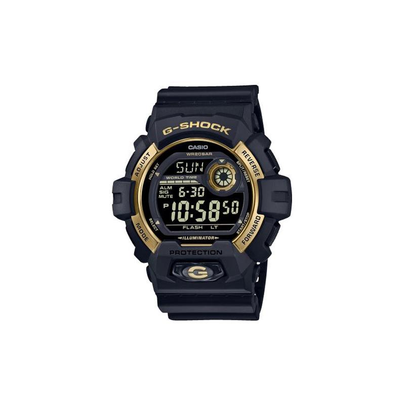 Casio Fashionable, Cool and High-end LCD Display Waterproof and Shockproof Movement Quartz Movement Resin Strap Japanese and Korean Watch G-8900GB-1ER чорний
Casio Fashionable, Cool and High-end LCD Display Waterproof and Shockproof Movement Quartz Movement Resin Strap Japanese and Korean Watch G-8900GB-1ER чорний