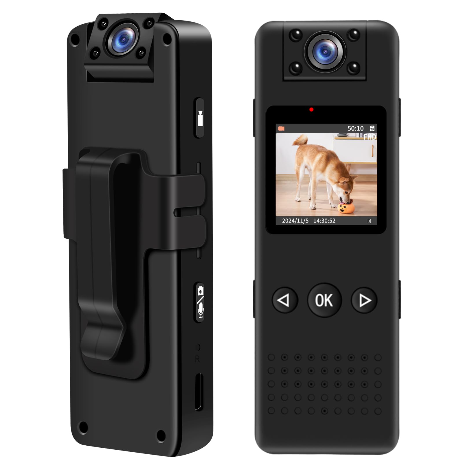 Compact Wearable Camera Action Camera SULUWU Equipped with inch display Instant playback on this unit Video camera Equipped with OTG function Body
Compact Wearable Camera Action Camera SULUWU Equipped with inch display Instant playback on this unit Video camera Equipped with OTG function Body
