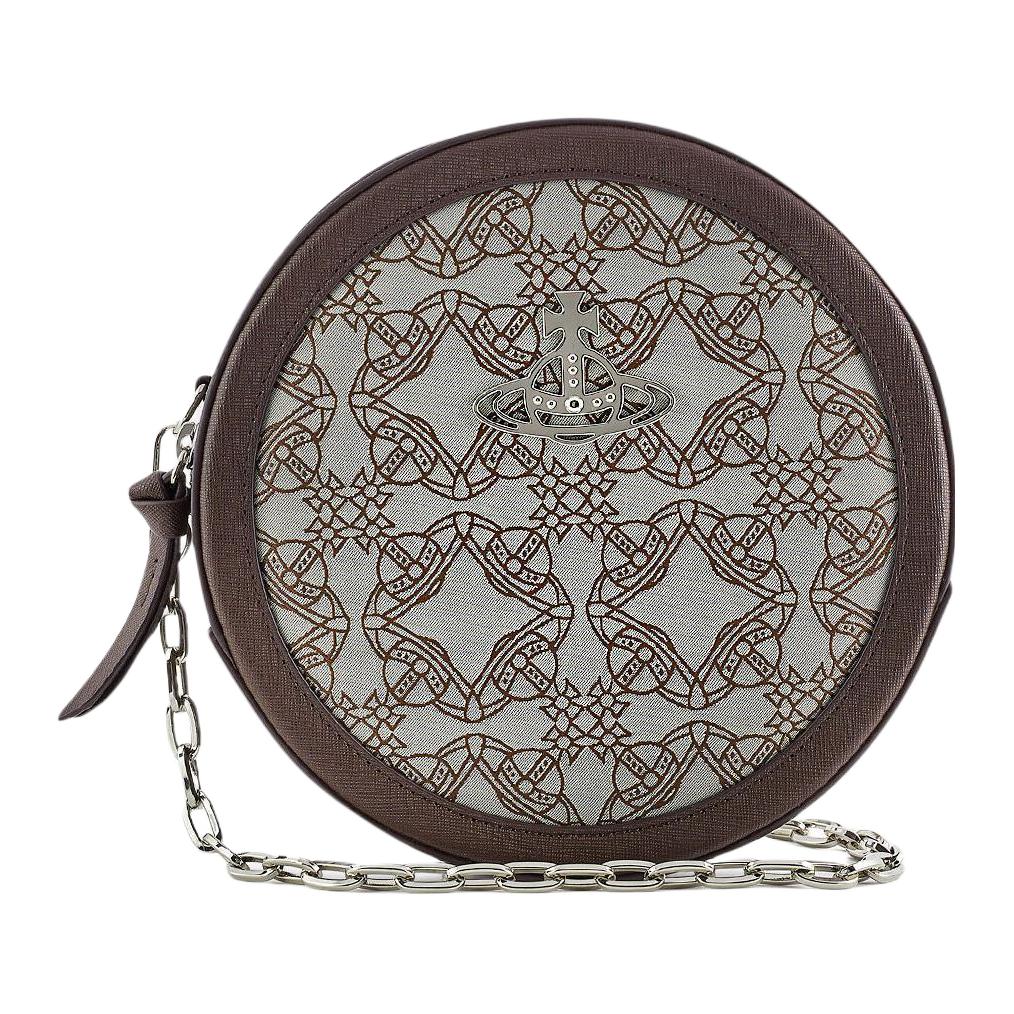 Vivienne Westwood Ruby Collection Sphere Pattern Zipper Leather Small Round Bag Women bags Brown 4304005612089D401 Basic Set (Bag+Dust Bag)
Vivienne Westwood Ruby Collection Sphere Pattern Zipper Leather Small Round Bag Women bags Brown 4304005612089D401 Basic Set (Bag+Dust Bag)