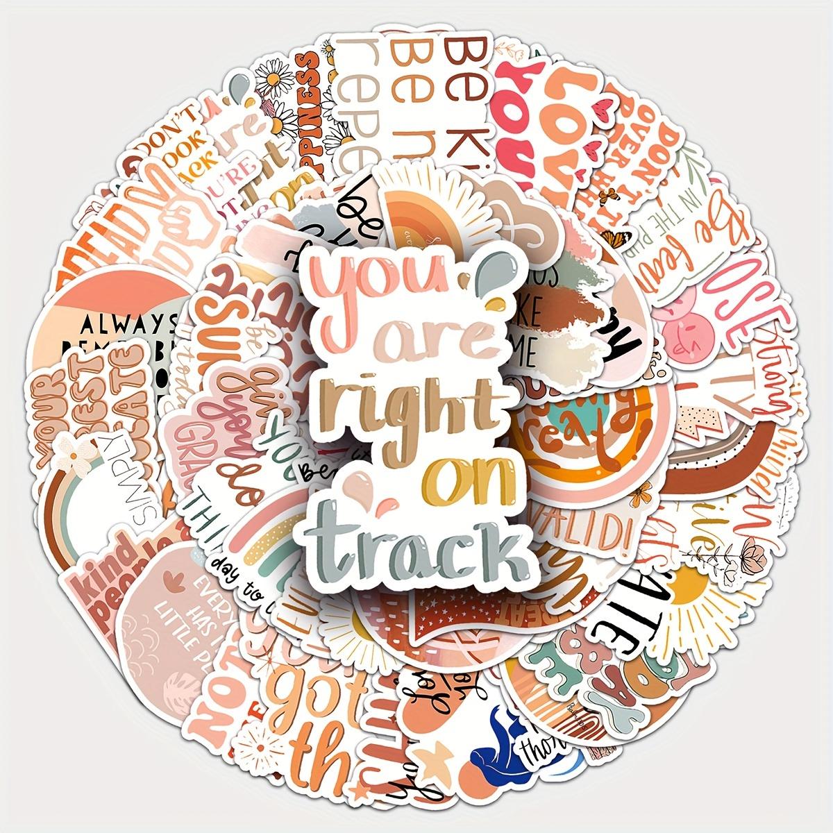 50 Bohemian Inspirational English Cartoon Creative Graffiti Personality Waterproof Stickers Travel Suitcase Skateboard Refrigerator Stickers
50 Bohemian Inspirational English Cartoon Creative Graffiti Personality Waterproof Stickers Travel Suitcase Skateboard Refrigerator Stickers