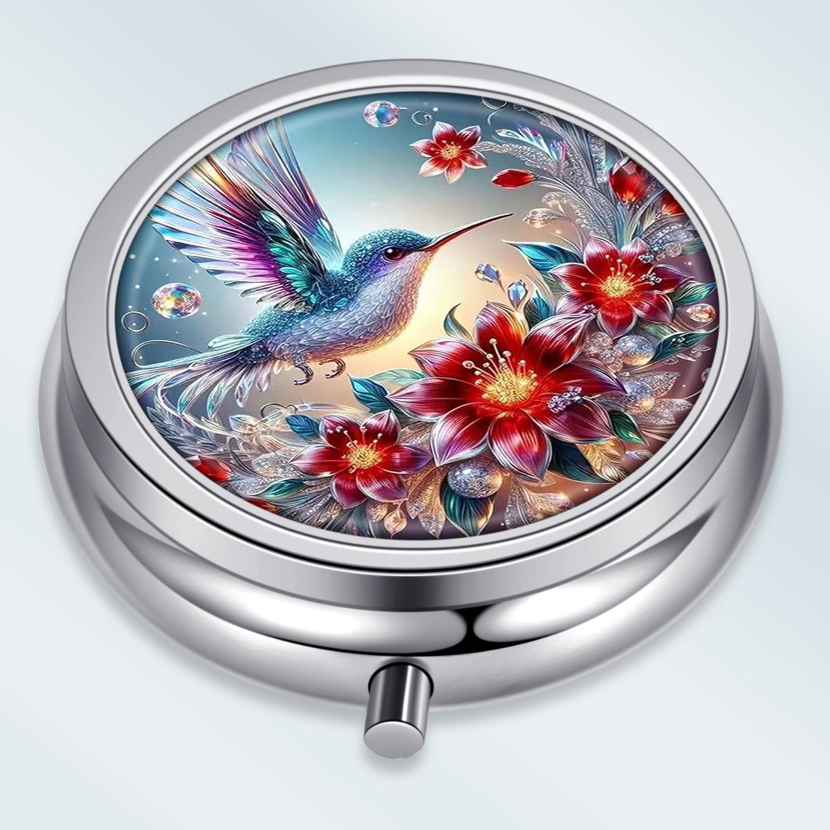 Portable Pill Box with 3 Compartments, Mini Metal Medicine Organizer Case, Cute Printed Pill Container for Vitamins, Pills, Jewelry, Travel, Daily Use разноцветный
Portable Pill Box with 3 Compartments, Mini Metal Medicine Organizer Case, Cute Printed Pill Container for Vitamins, Pills, Jewelry, Travel, Daily Use разноцветный