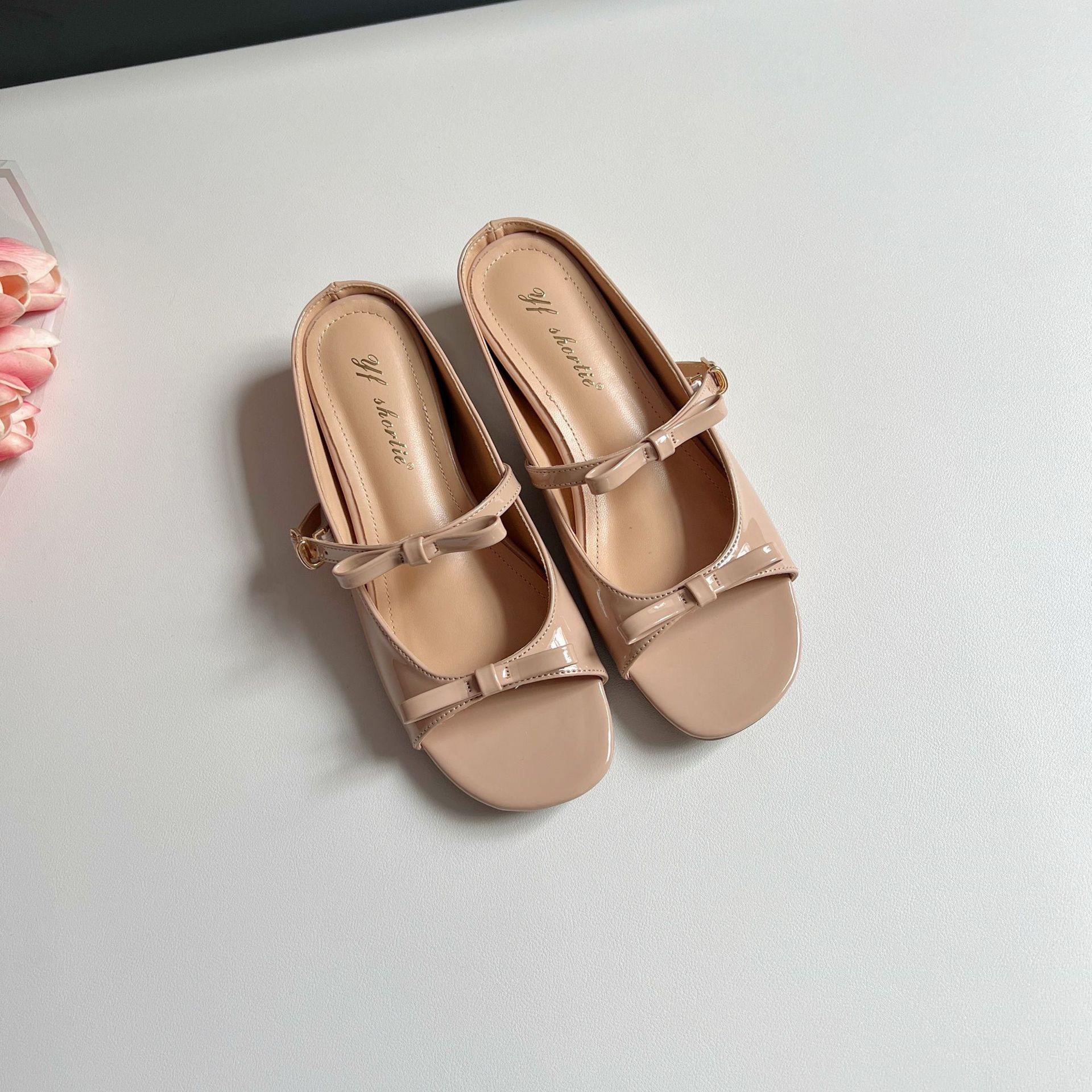 5 cm height increase bow wedge heel open-toed sandals women s outer wear 2025 summer new sweet not tired foot slippers 40 телесный
5 cm height increase bow wedge heel open-toed sandals women s outer wear 2025 summer new sweet not tired foot slippers 40 телесный