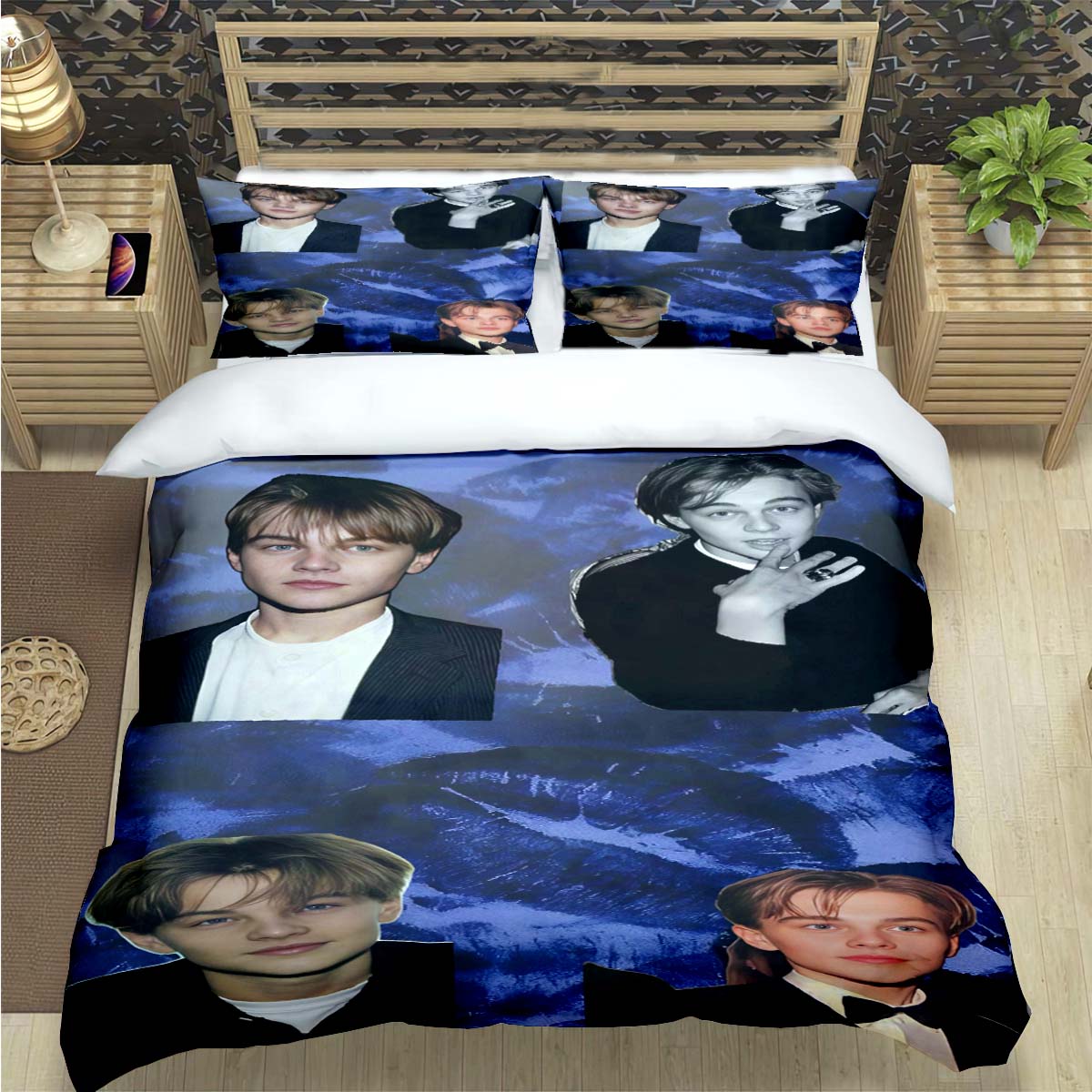 Comforter Famous Actor L-Leonardo Dicaprio Print Bedding Sets Bed Supplies Set Bed Comforter Set Bedding Set Luxury Gift Comforter (quilt)-EU Single(135*200cm)3pcs
Comforter Famous Actor L-Leonardo Dicaprio Print Bedding Sets Bed Supplies Set Bed Comforter Set Bedding Set Luxury Gift Comforter (quilt)-EU Single(135*200cm)3pcs