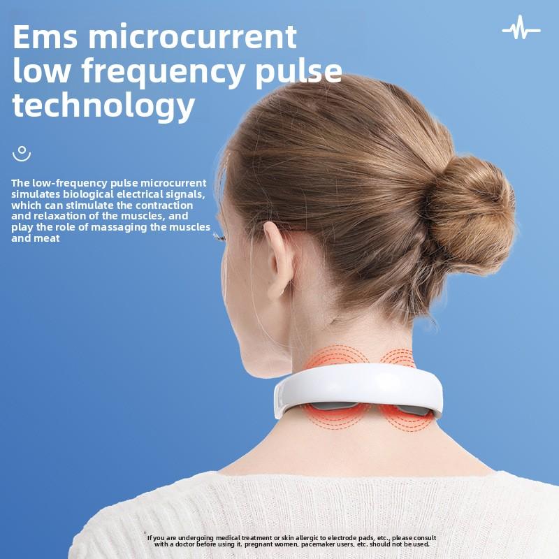Cervical Spine Massager Acupuncture and Electrotherapy Instrument Household Physiotherapy Pulse Massager білий
Cervical Spine Massager Acupuncture and Electrotherapy Instrument Household Physiotherapy Pulse Massager білий