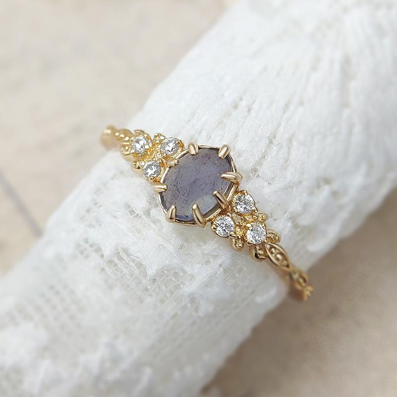 LAMOON Natural Gemstone Ring For Women Labradorite Cordierite 925 Silver Blue Stone Ring Gold Plated Fine Jewelry Bijou 8
LAMOON Natural Gemstone Ring For Women Labradorite Cordierite 925 Silver Blue Stone Ring Gold Plated Fine Jewelry Bijou 8