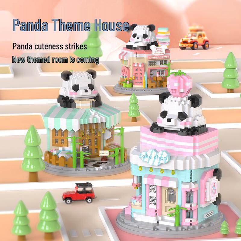 Panda House Building Blocks Set - Compatible with Lego, Micro-Particle Ornaments, Children s Day Gift.
Panda House Building Blocks Set - Compatible with Lego, Micro-Particle Ornaments, Children s Day Gift.