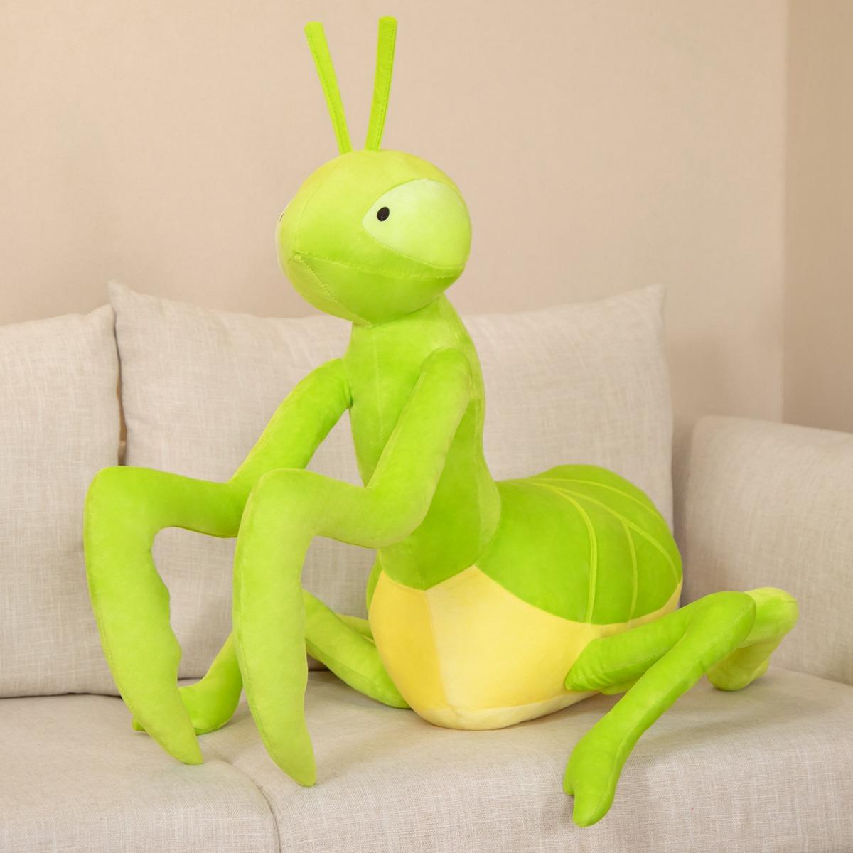 70cm Kawaii Green Praying Mantis Plush Toy Simulation Stuffed Animal Insect Soft Doll Pillow Children Birthday Gift for Boy Baby 70cm
70cm Kawaii Green Praying Mantis Plush Toy Simulation Stuffed Animal Insect Soft Doll Pillow Children Birthday Gift for Boy Baby 70cm