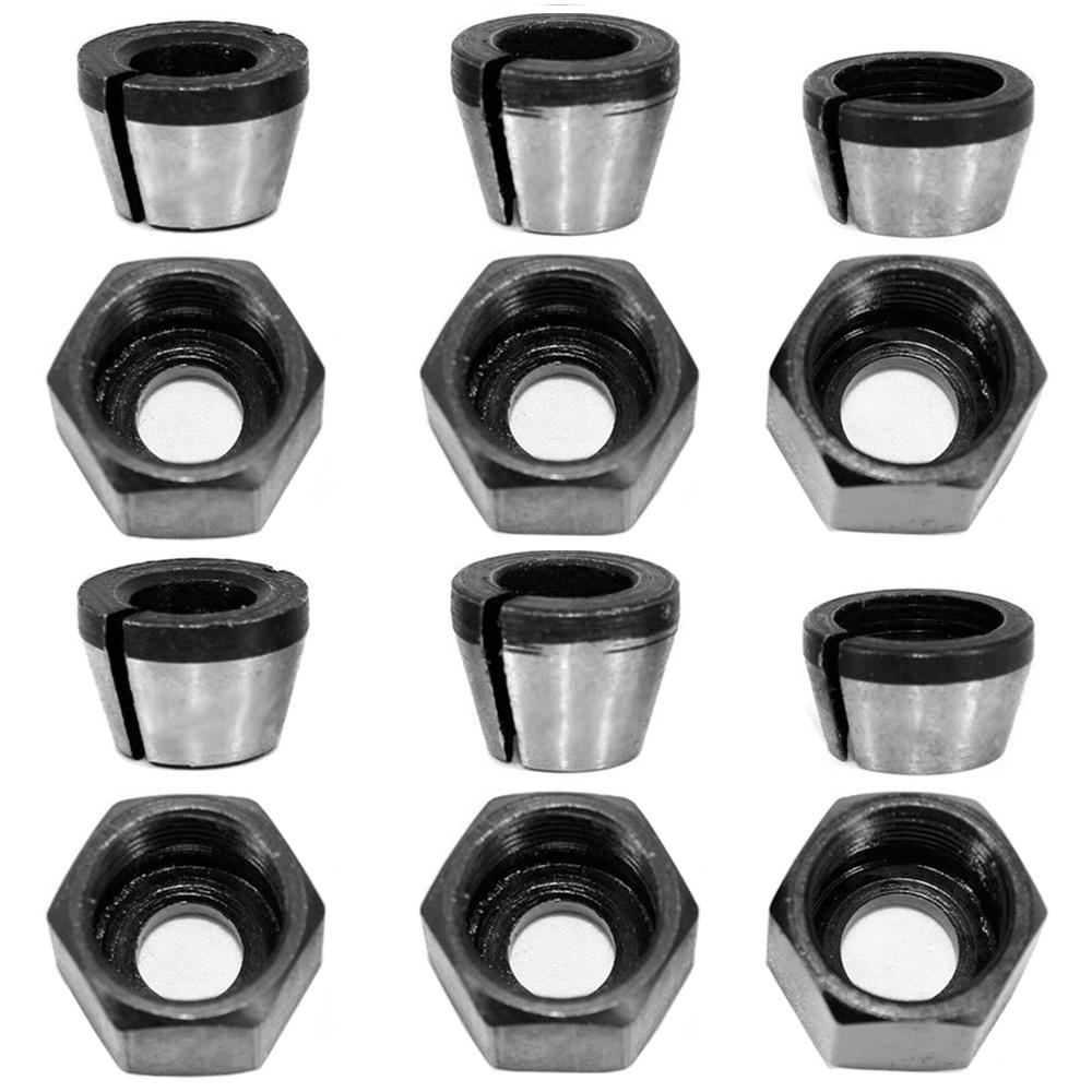 Набор 6/12 шт. цанги 6 мм 6,35 мм 8 мм цанговый патрон Гравировальная машина Триммер Электрический фрезер Фреза Аксессуары
Набор 6/12 шт. цанги 6 мм 6,35 мм 8 мм цанговый патрон Гравировальная машина Триммер Электрический фрезер Фреза Аксессуары