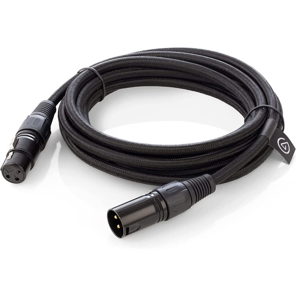 Elgato XLR Cable – Shielded Microphone Cable for Studio Recording and Live Production, Gold-Plated Pins, Female to Male, Supports Microphone and
Elgato XLR Cable – Shielded Microphone Cable for Studio Recording and Live Production, Gold-Plated Pins, Female to Male, Supports Microphone and