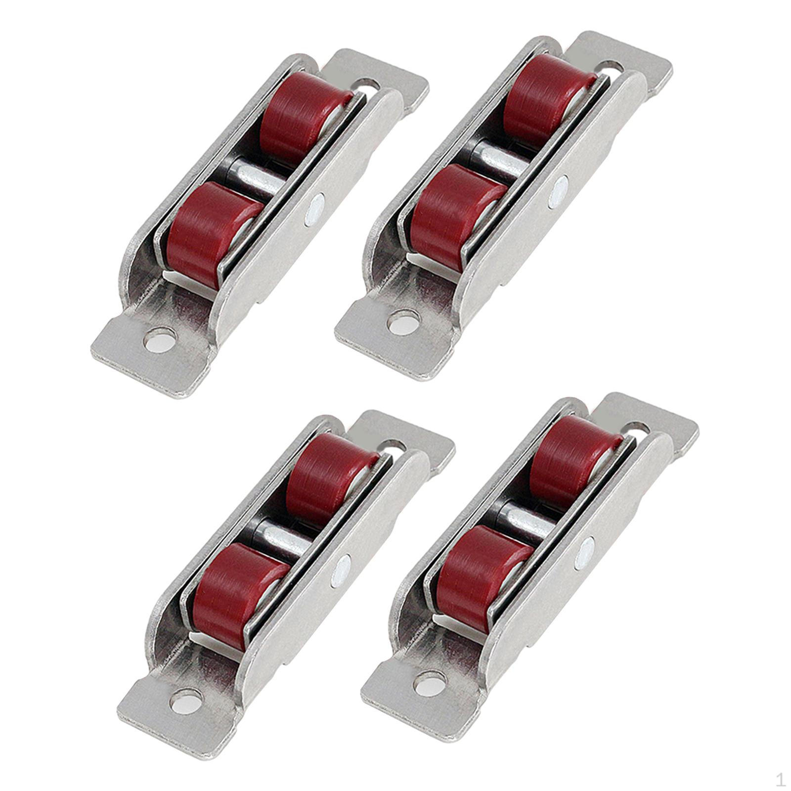 4 Pack Sliding Door Roller System for 16mm Slot Nylon Wheels Bedroom B
4 Pack Sliding Door Roller System for 16mm Slot Nylon Wheels Bedroom B