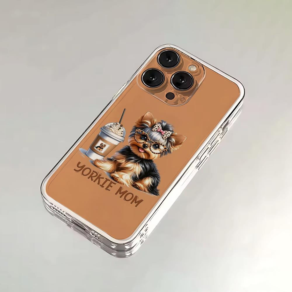 Cute Dog Yorkshire Terrier Phone Case For iPhone 16,15,14,13,12,11 Plus,Pro,Max,XR,XS,X,7,8 SE,Mini Transparent Silicone Soft iPhone12mini
Cute Dog Yorkshire Terrier Phone Case For iPhone 16,15,14,13,12,11 Plus,Pro,Max,XR,XS,X,7,8 SE,Mini Transparent Silicone Soft iPhone12mini