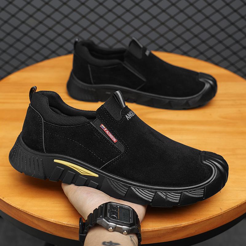 Labor insurance shoes men s lightweight soft sole without steel baotou one pedal construction site spring and autumn breathable leisure versatile wear 39
Labor insurance shoes men s lightweight soft sole without steel baotou one pedal construction site spring and autumn breathable leisure versatile wear 39