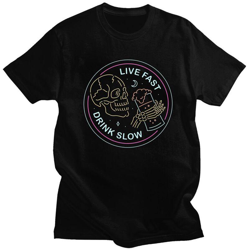 Custom Classic Live Fast Drink Slow Funny Skull T Shirts Men T-shirts Casual Tee Oversized Tshirts Merch - Men s Summer Cotto... S разноцветный
Custom Classic Live Fast Drink Slow Funny Skull T Shirts Men T-shirts Casual Tee Oversized Tshirts Merch - Men s Summer Cotto... S разноцветный